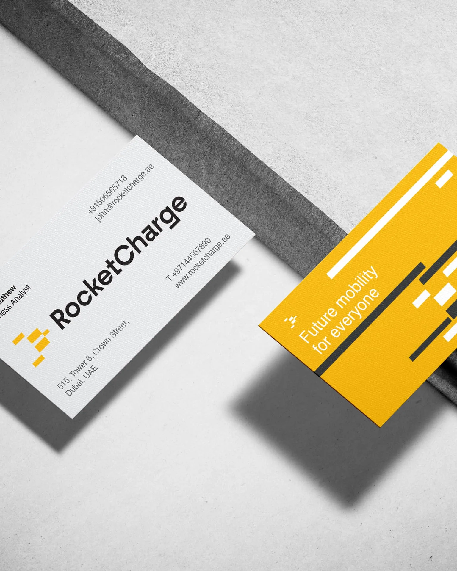 RocketCharge brand identity 4