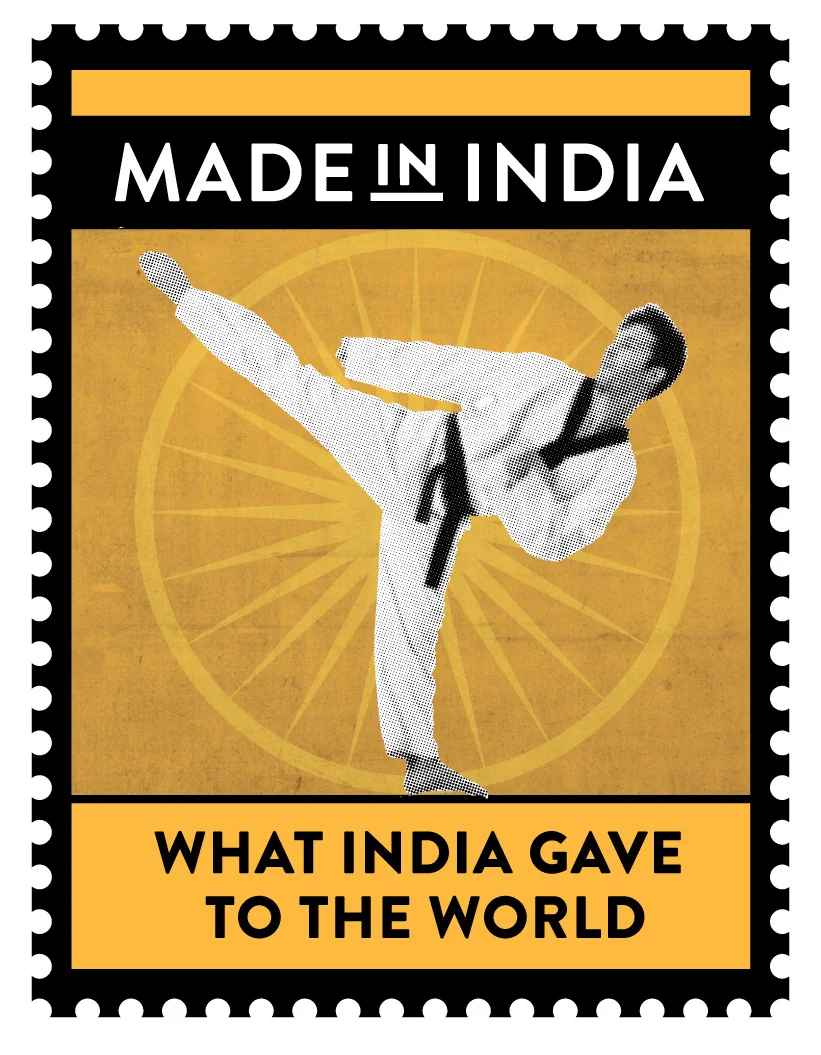 Made in India for Epic Channel — title design and show packaging — aviation invention stamp
