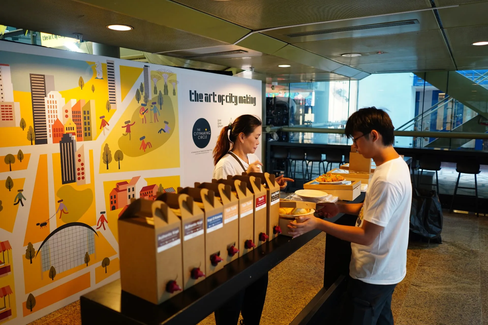 The Art of Citymaking festival identity 19