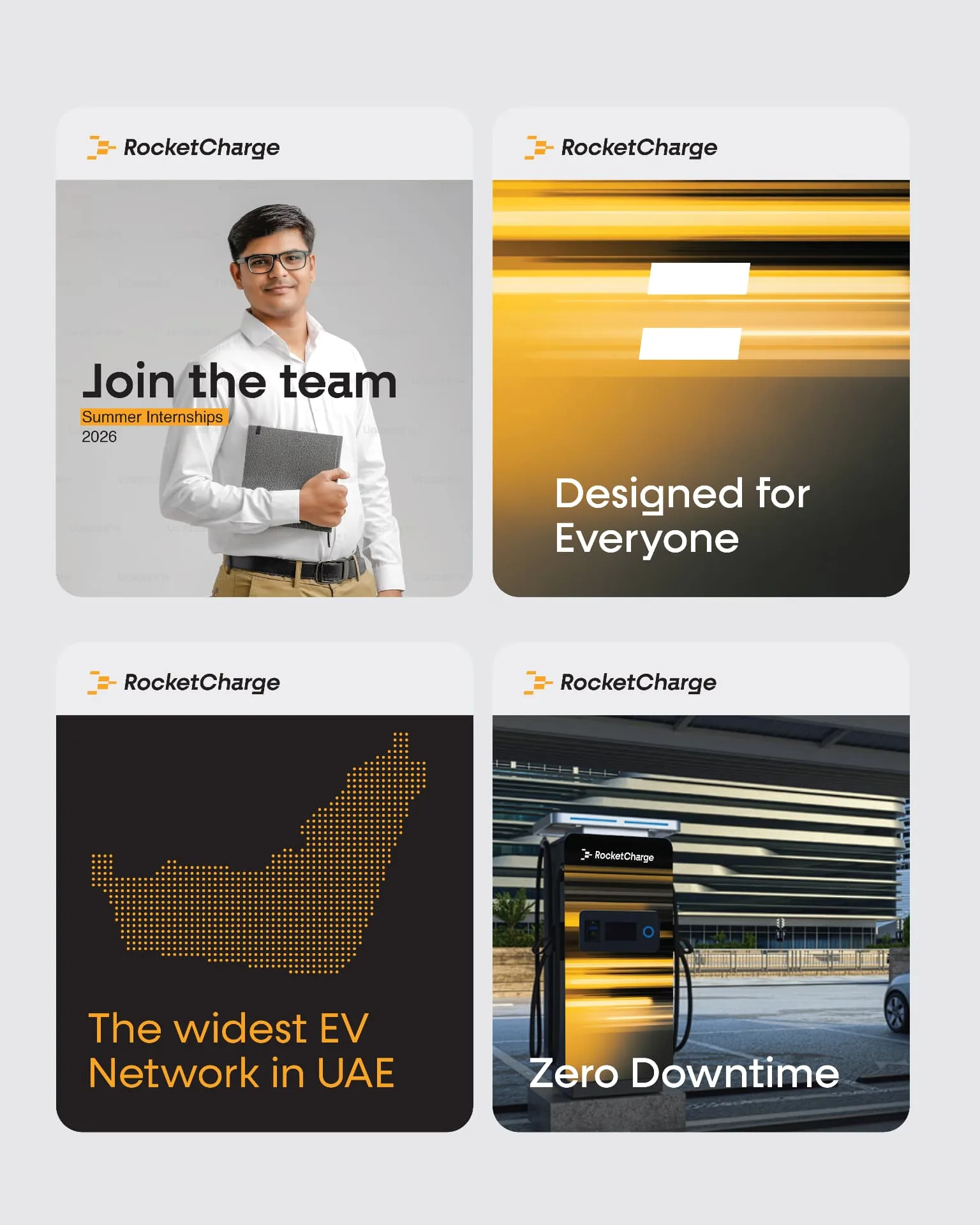 RocketCharge brand identity 13