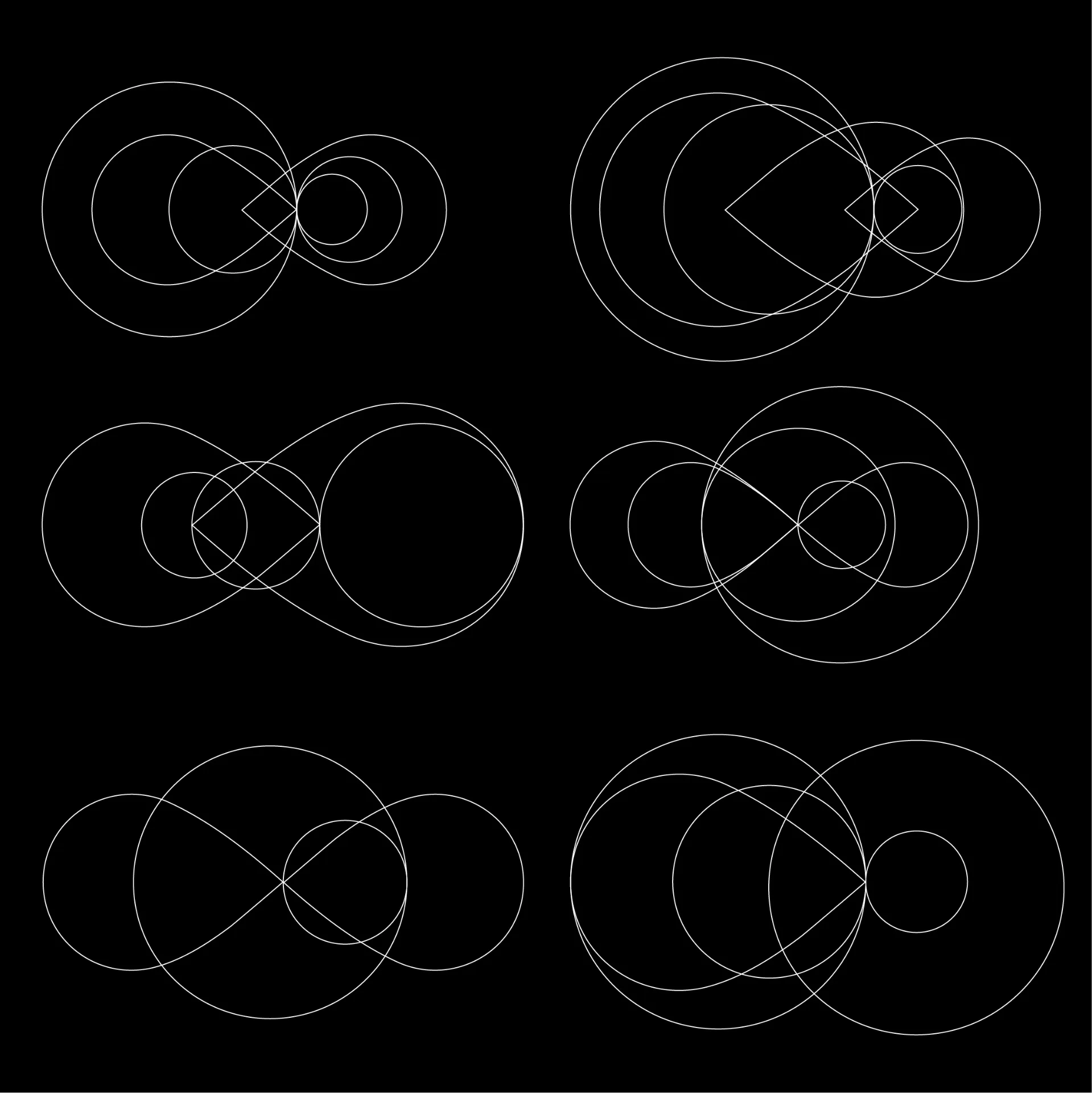 ADOPT - Infinity logo variations showing versatility of brand symbol