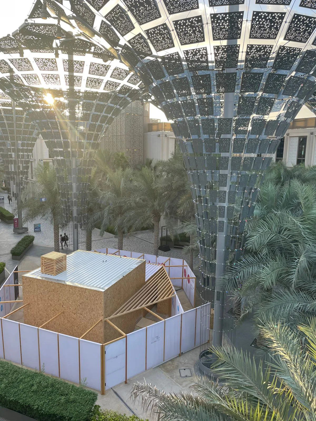 COP28 Exhibition - Solar Canopy Structure
