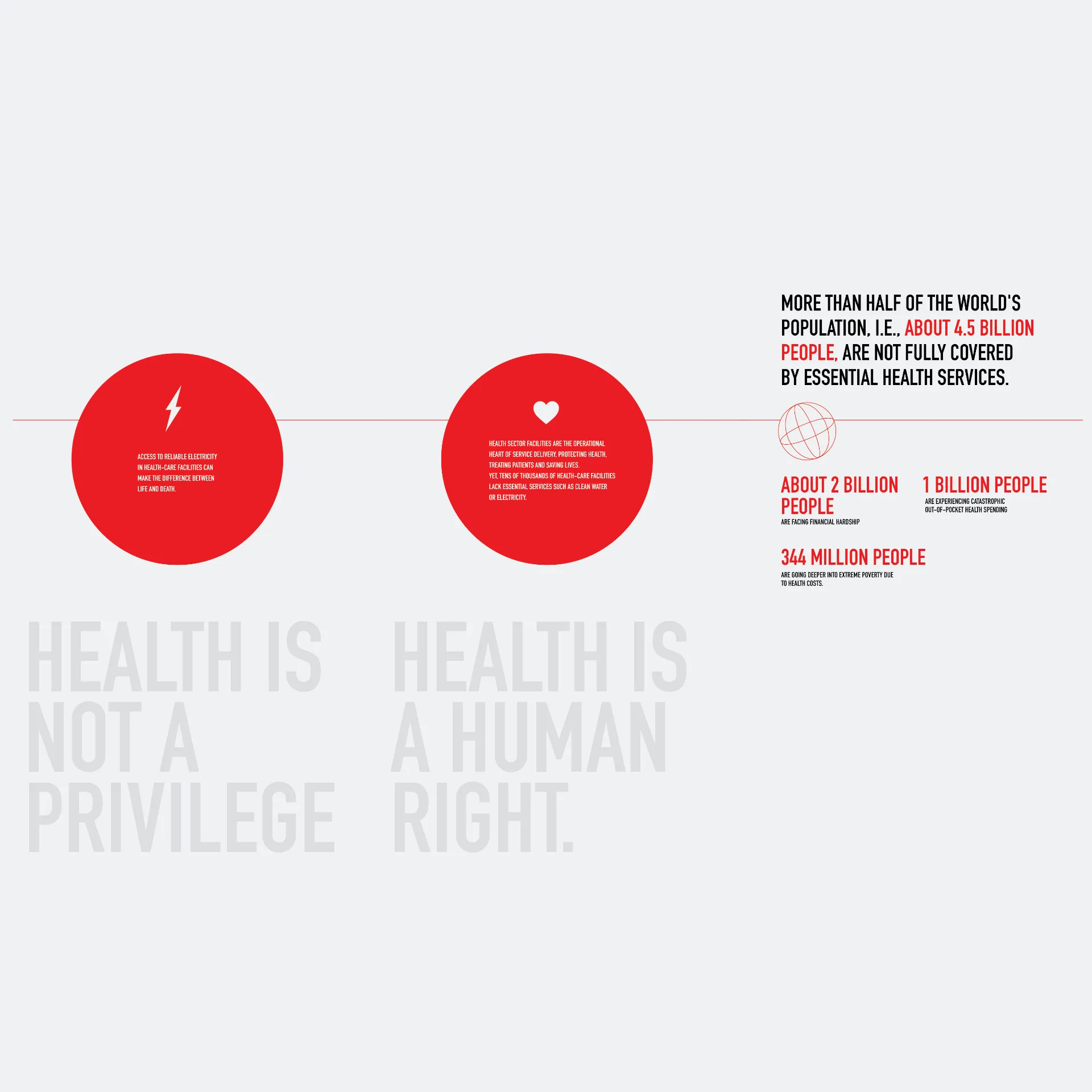 COP28 Exhibition - Health is a Human Right Message