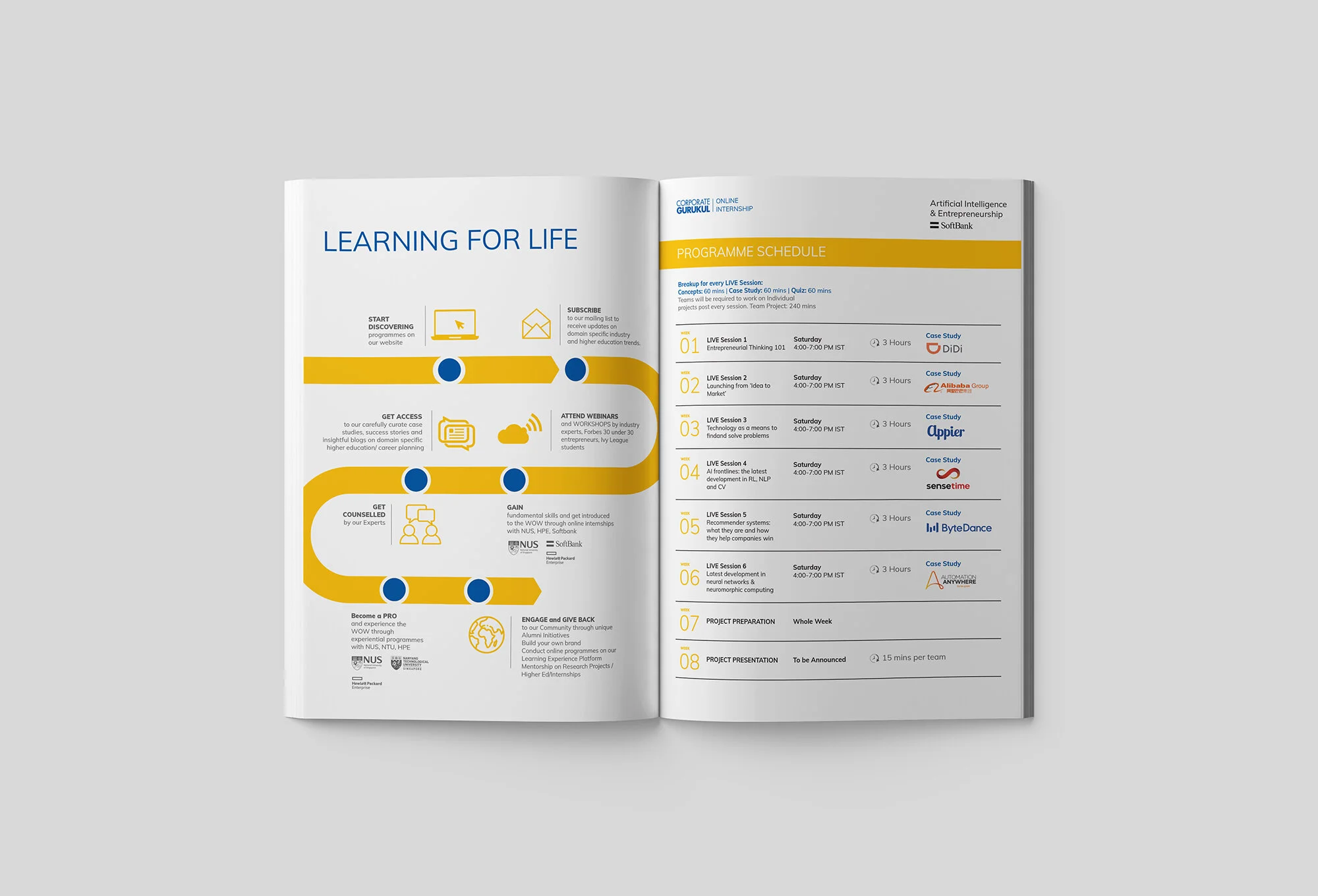 Corporate Gurukul branding and design element 7