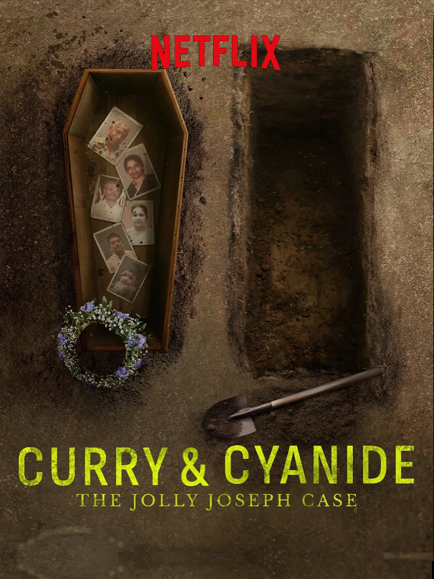 CURRY & CYANIDE - Award winning titles for the hit Netflix documentary based on true events.