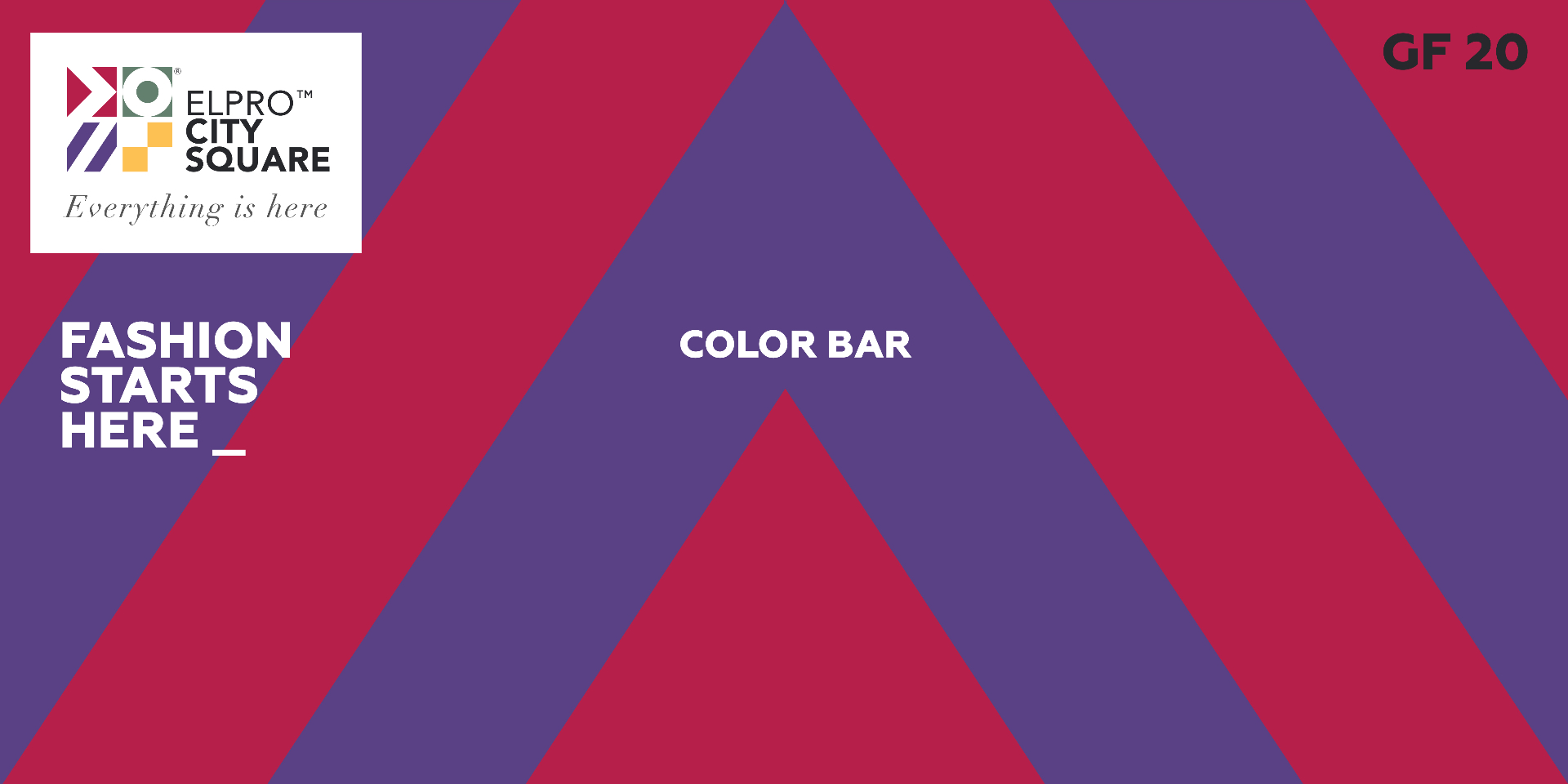 Elpro City Square fashion branding