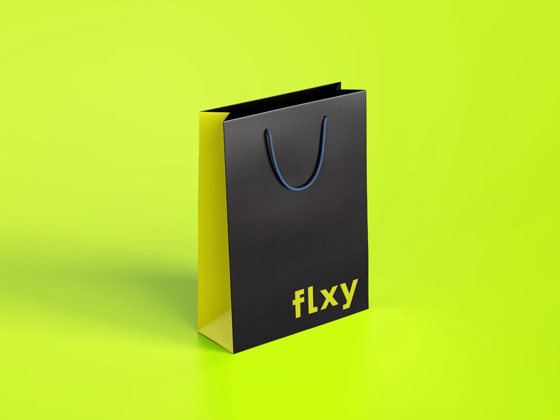 FLXY - Identity for a retail concept that transforms digital-first brands into immersive offline experiences.
