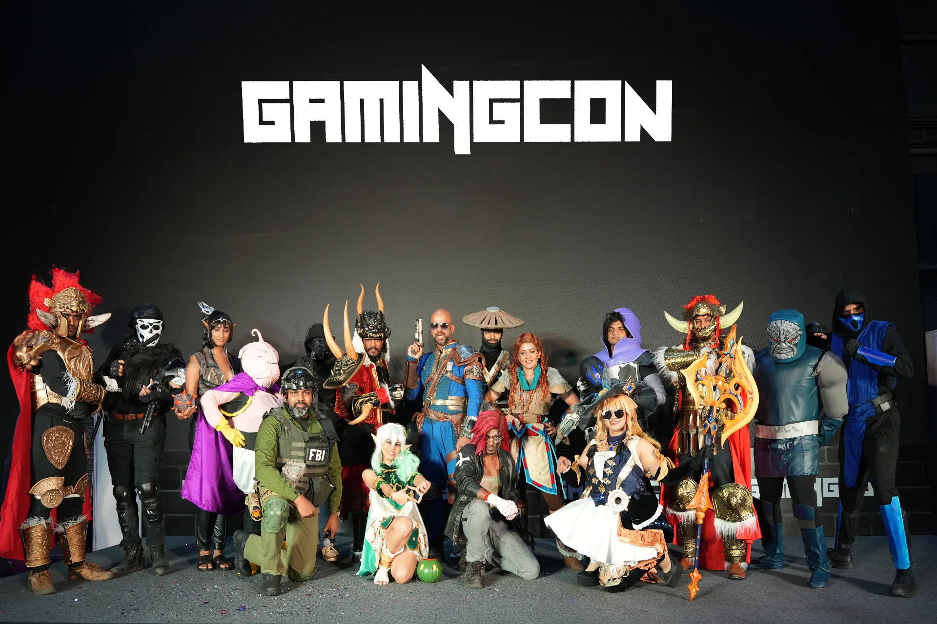 GAMINGCON - Identity for India's premier gaming festival, where esports, innovation, and pop culture converge.