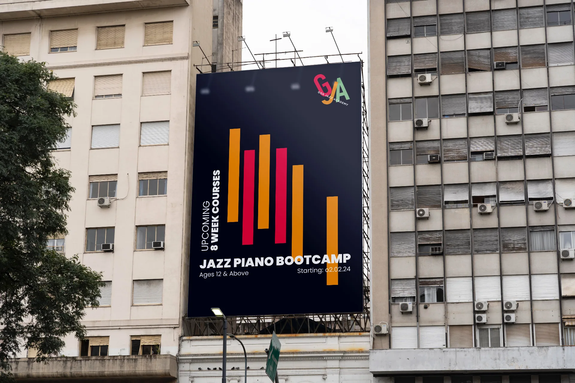 Goa Jazz Academy - Outdoor Advertisement