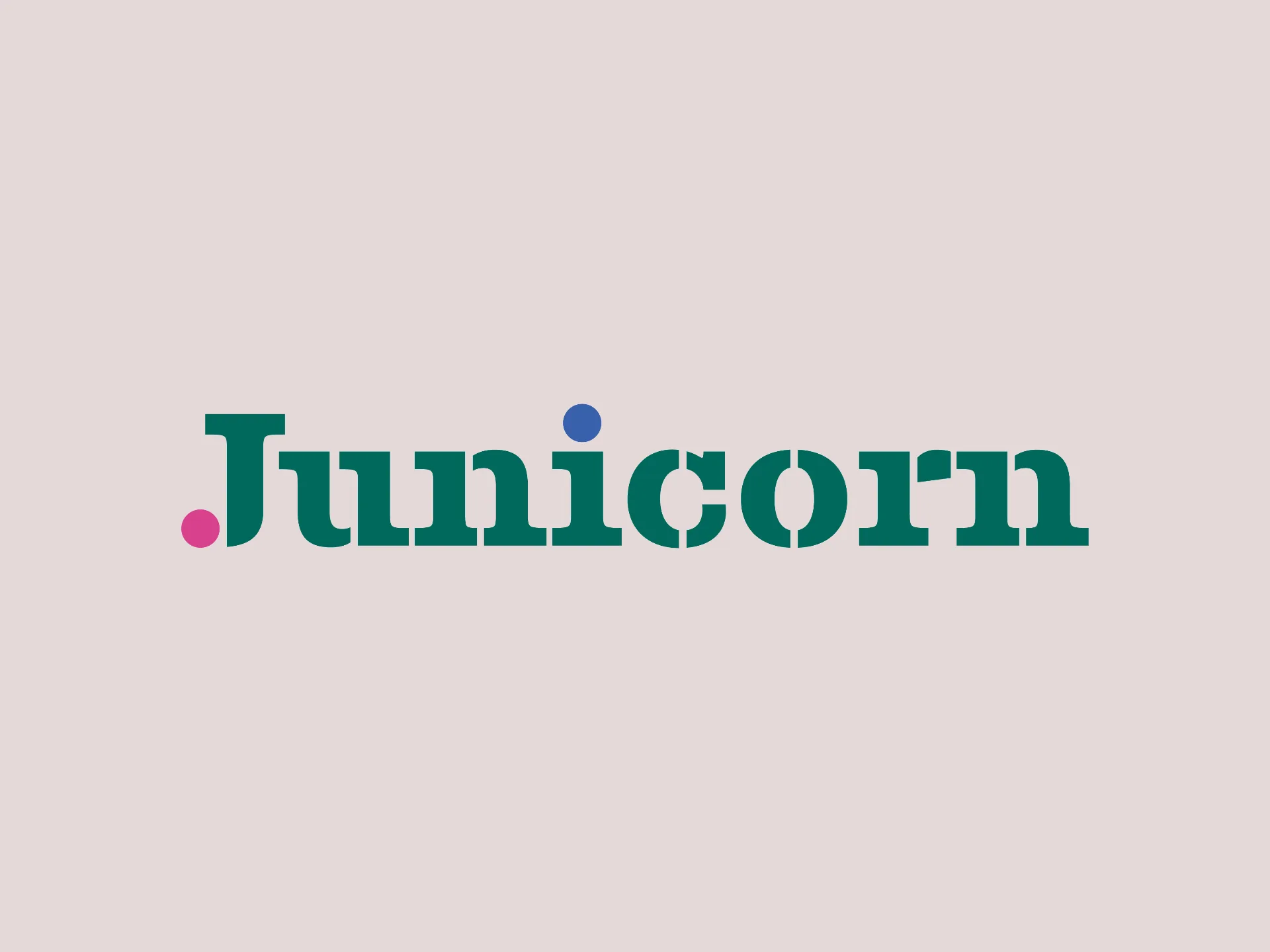 JUNICORN - Identity for an organization that empowers 100,000 rural youth to become innovators.