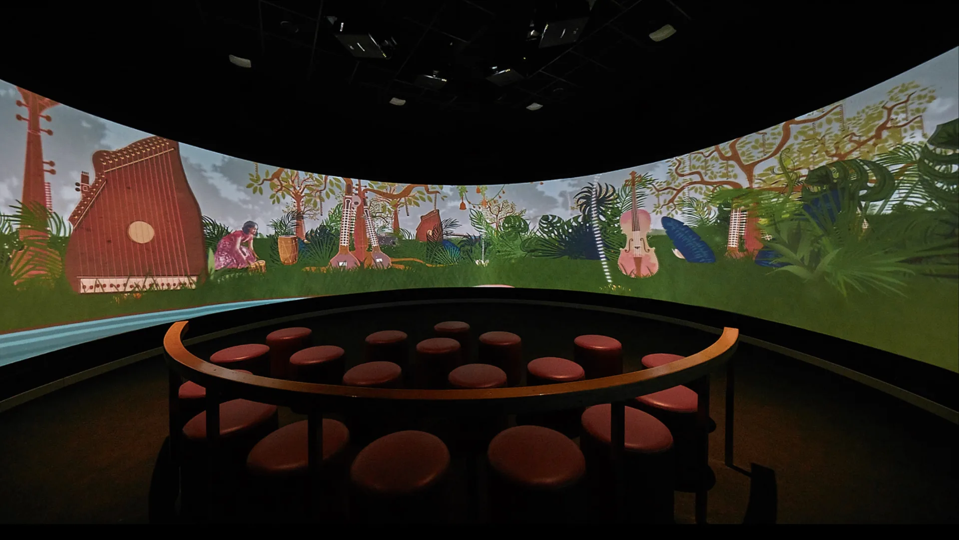 INDIAN MUSIC EXPERIENCE MUSEUM - Immersive film introducing visitors to the rich journey of Indian classical music through a mother's storytelling