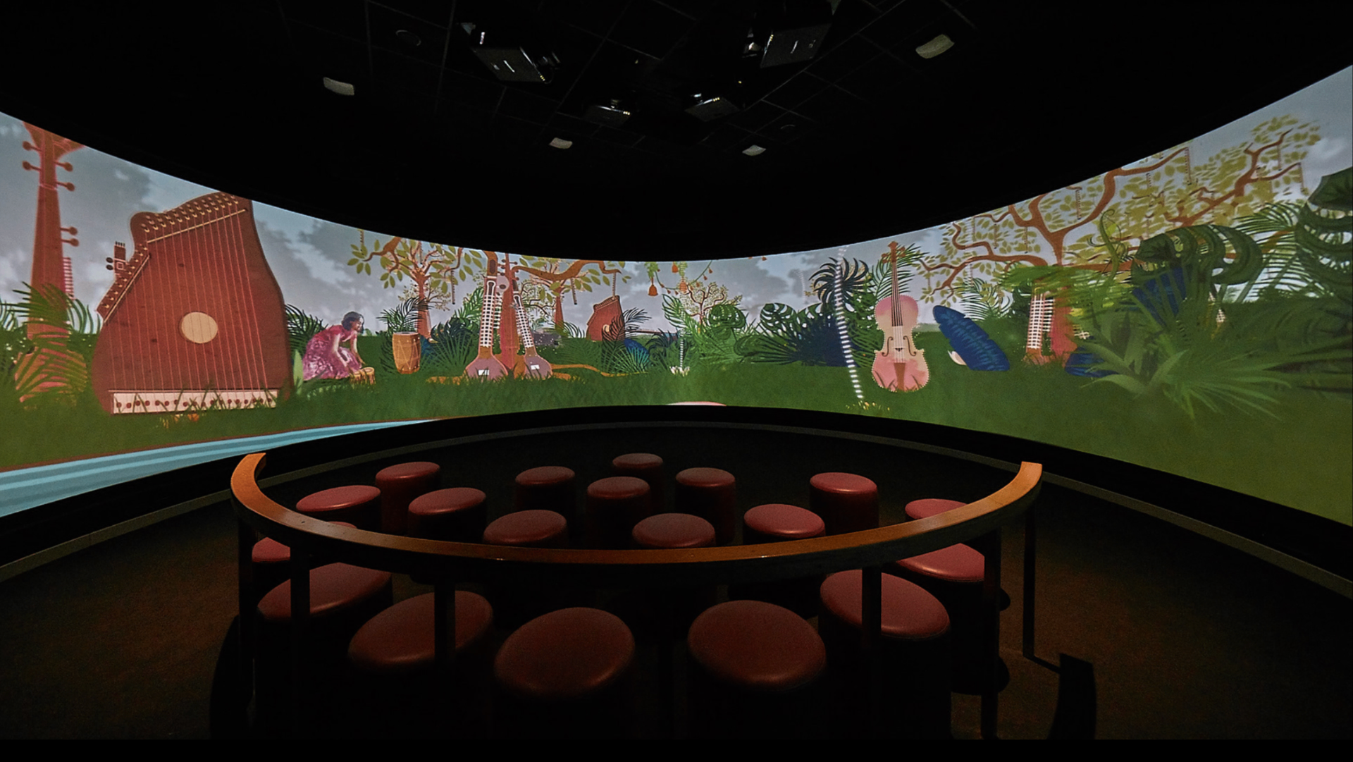 INDIAN MUSIC EXPERIENCE MUSEUM - Immersive film introducing visitors to the rich journey of Indian classical music through a mother's storytelling