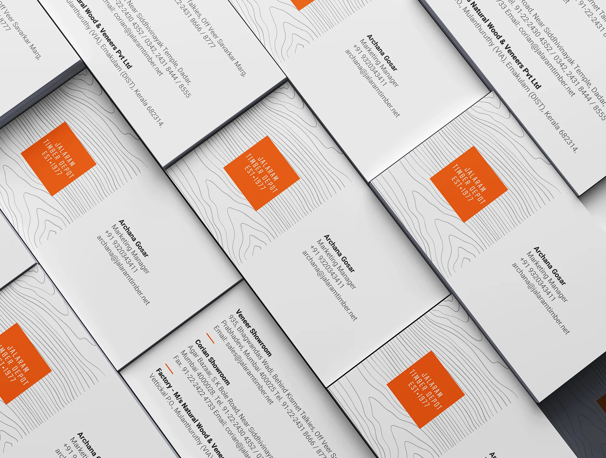 Jalaram Timber Depot - Business Cards