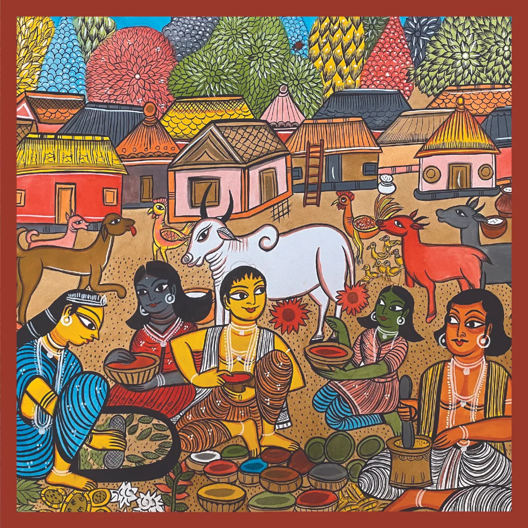 Bahadur Chitrakar artwork