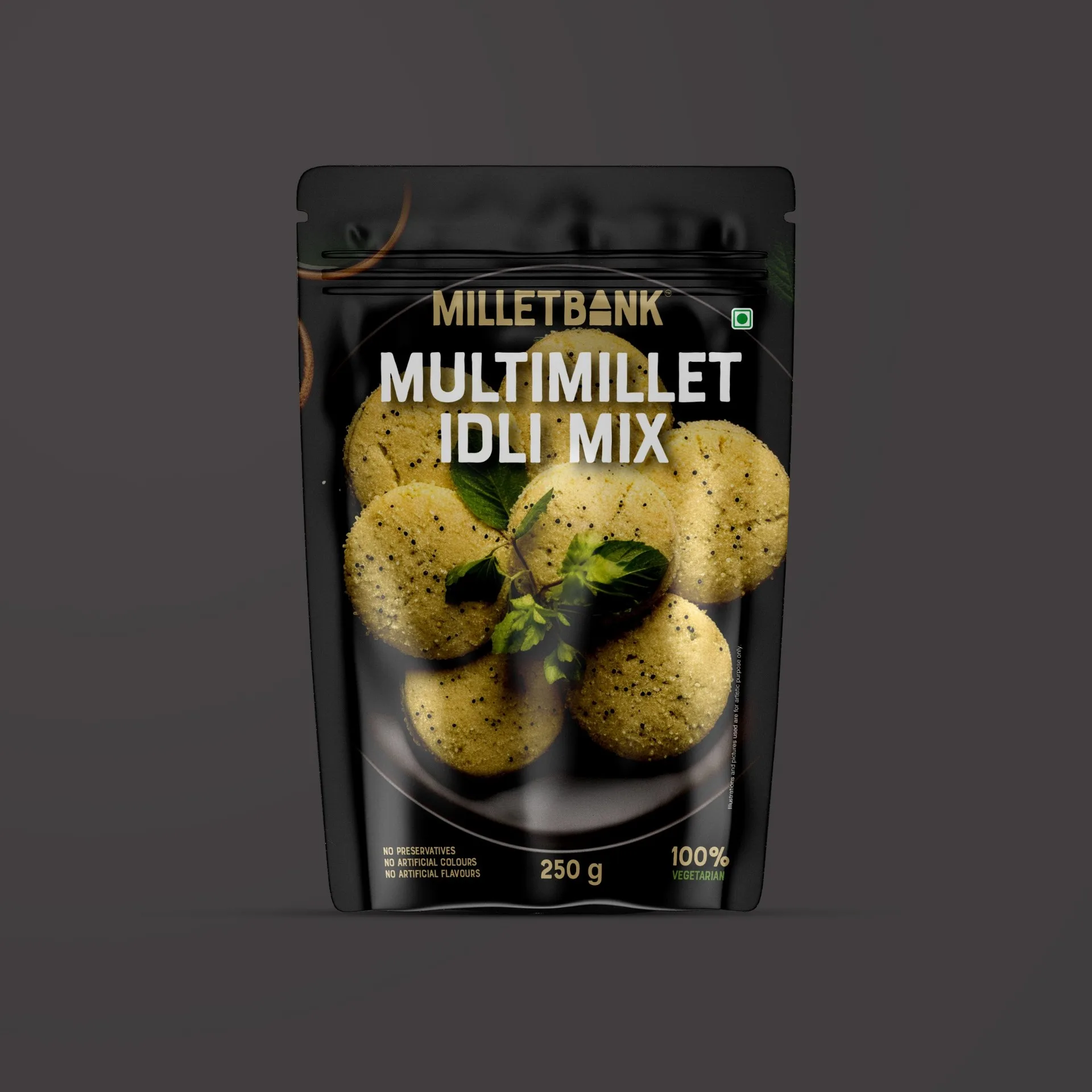 Millet Bank - Multi-millet Idli Mix product packaging