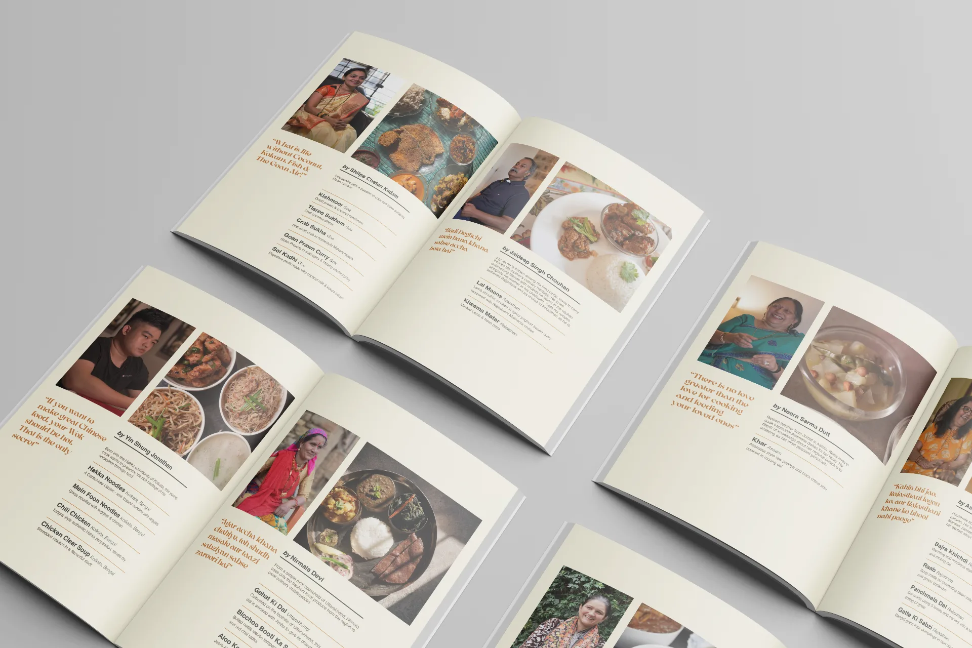 Mool - Recipe book featuring home chef stories and dishes