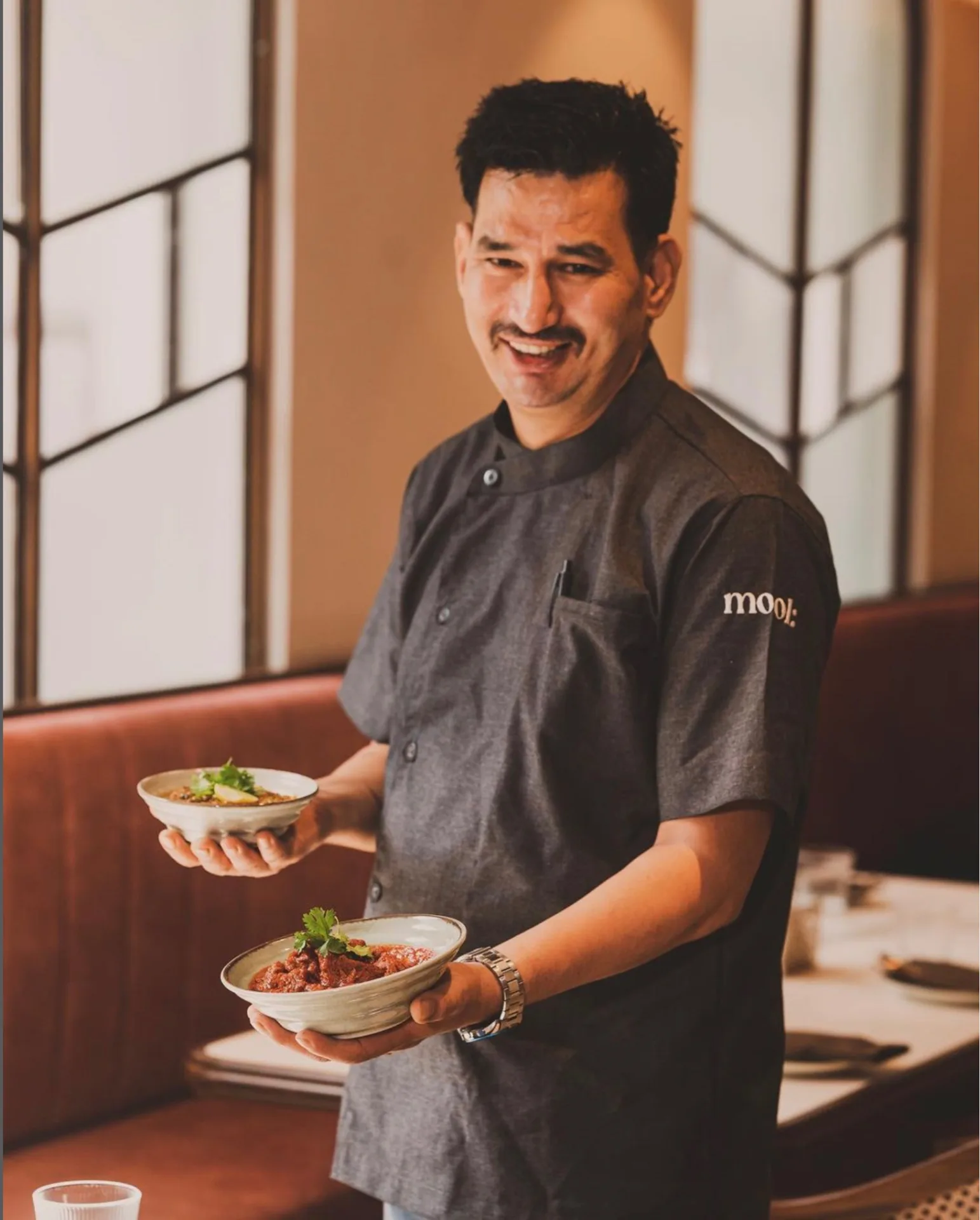 MOOL - Identity for a culinary concept in Mumbai that celebrates India's home chefs.